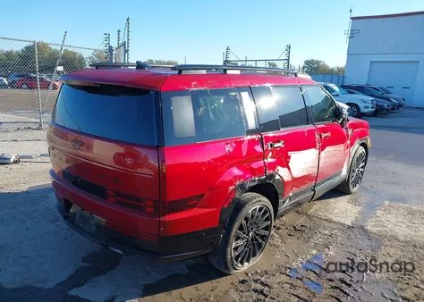 2024 Hyundai Santa Fe Calligraphy z USA, uszkodzony, nr VIN 5NMP54GL1RH033075